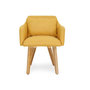 Voir la diapositive 3 : Paris Prix Lot de 2 Fauteuils Scandinave  Alan  70cm Jaune