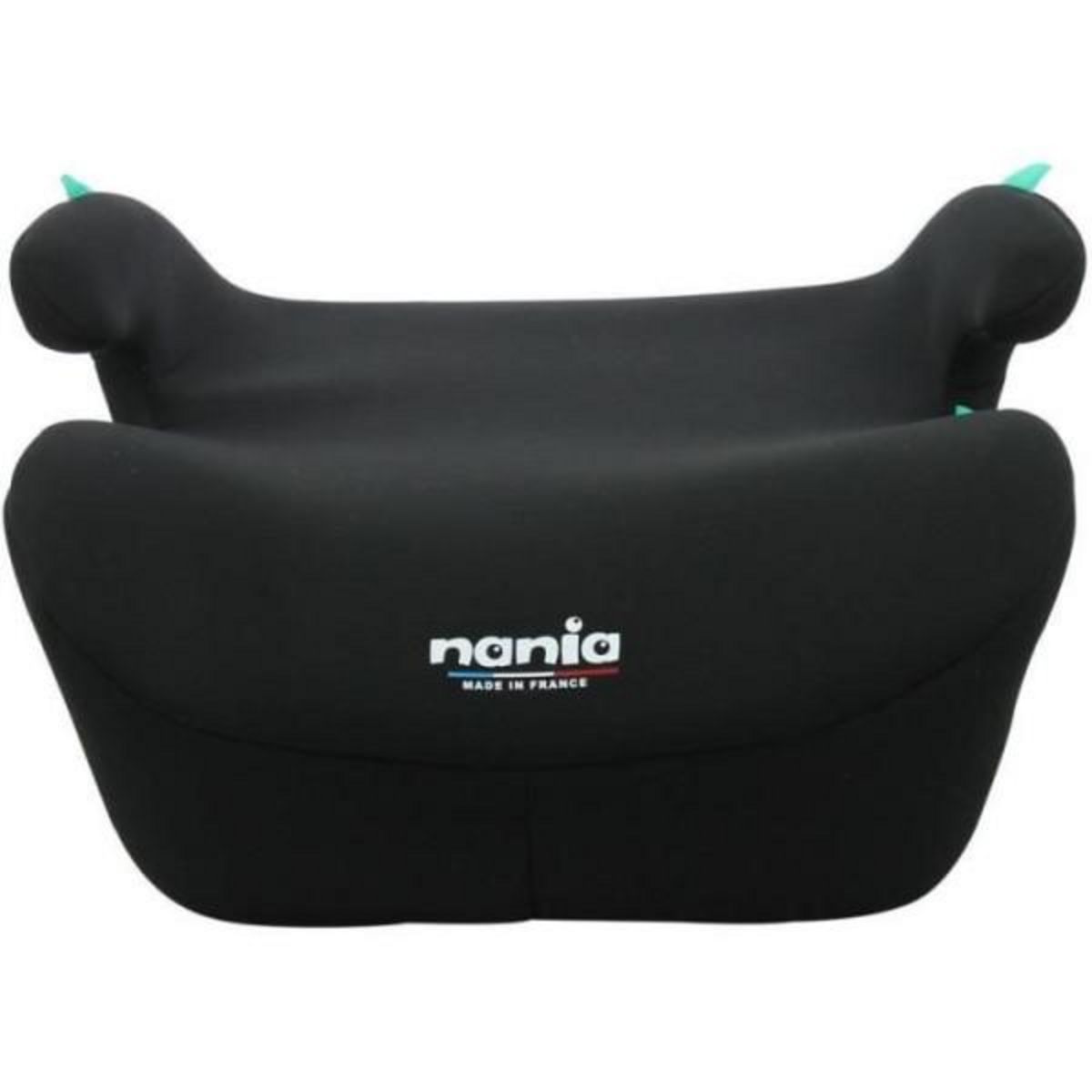 NANIA Siege Auto  réhausseur - NANIA - Bubblefix - Groupe 3 - Isofix - I-Size - 126-150 cm - Noir