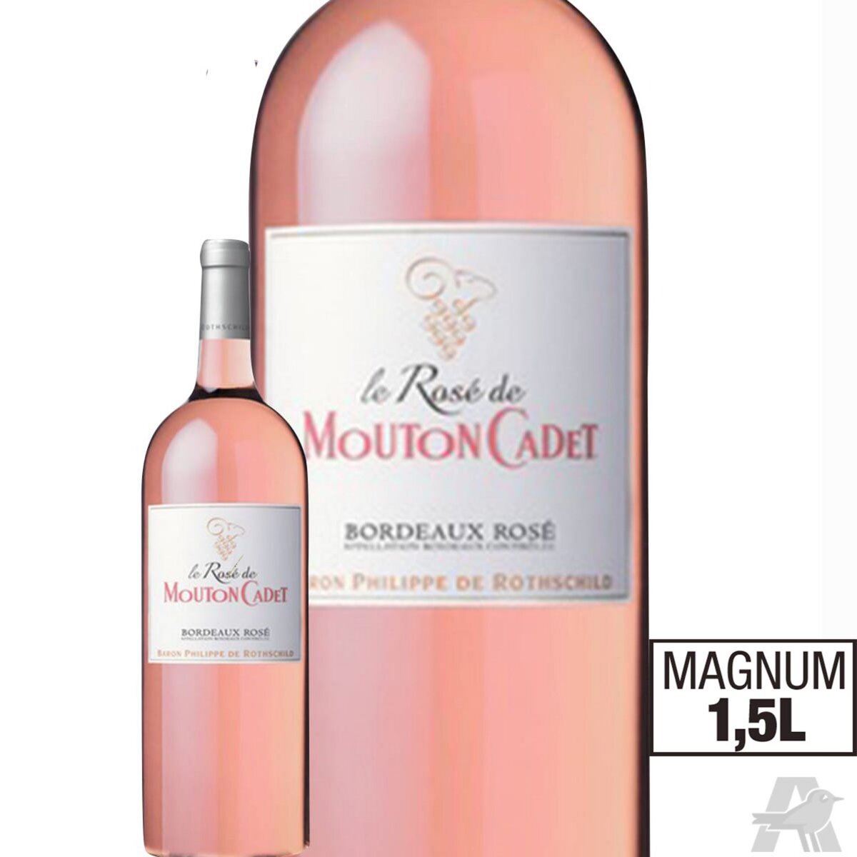 Magnum Mouton Cadet Bordeaux Rosé 2015