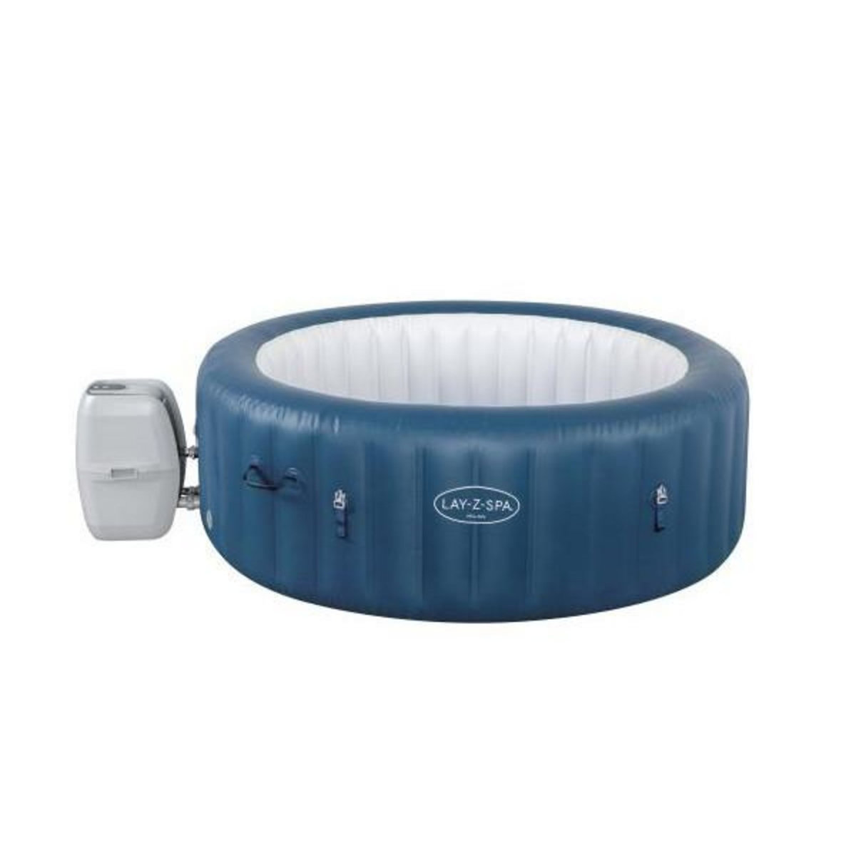 BESTWAY Spa gonflable Lay-Z-Spa Milan - 196 x 71 cm - 4/6 places - Rond - BESTWAY