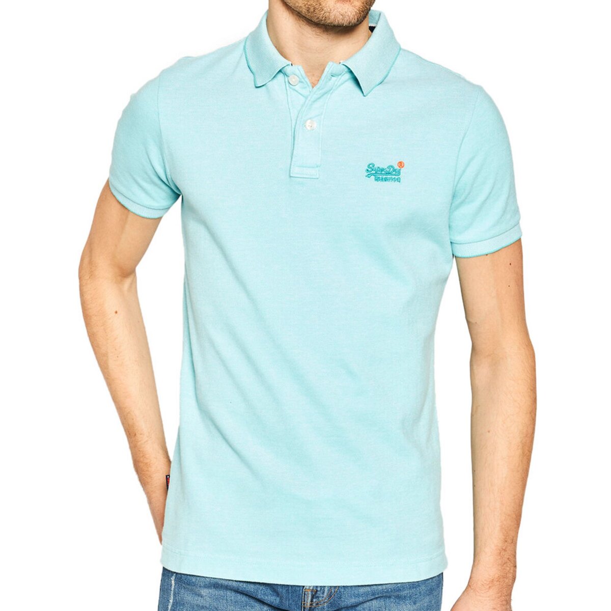 Polo superdry best sale homme soldes