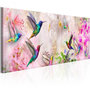 Voir la diapositive 1 : Paris Prix Tableau Imprimé  Colourful Hummingbirds Narrow