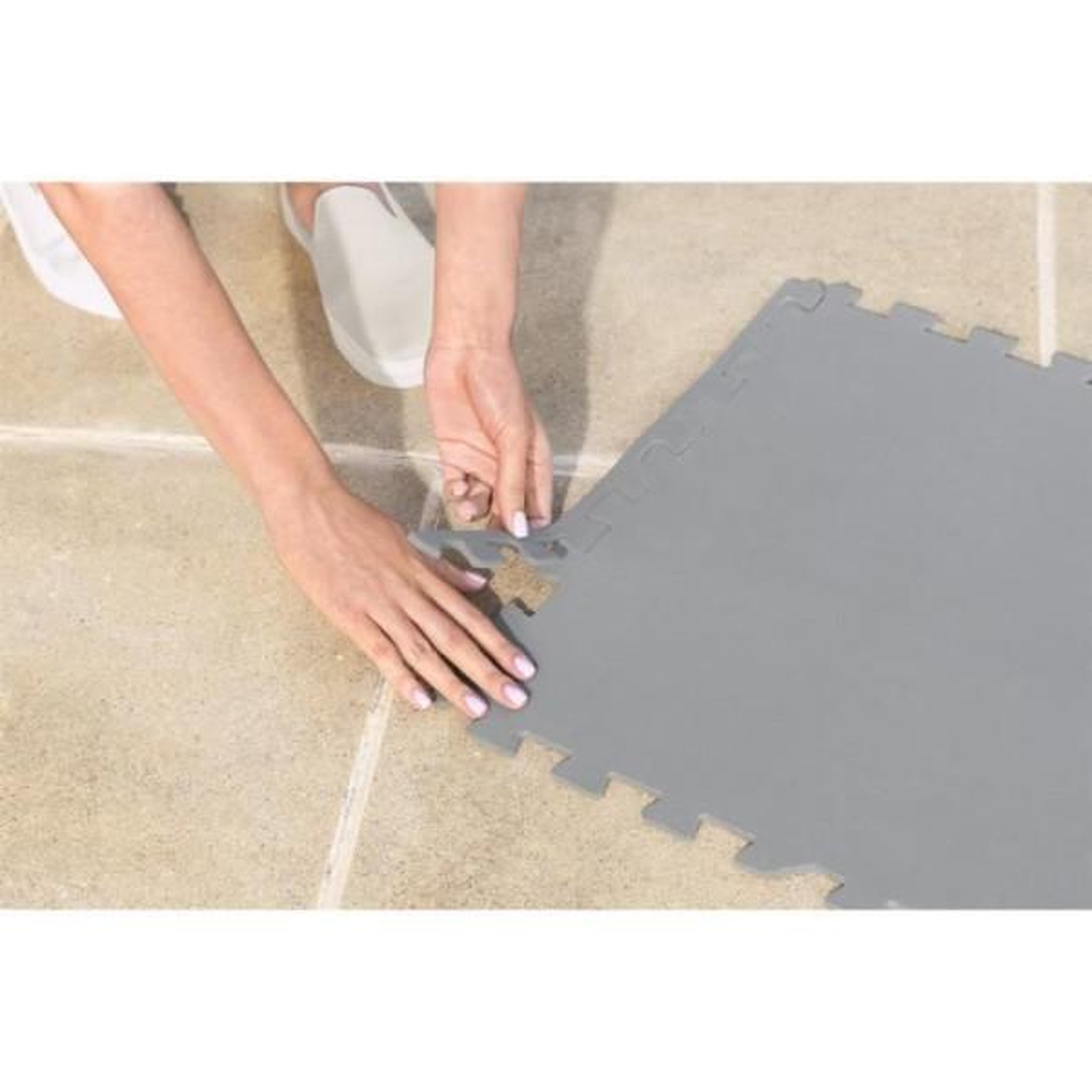 Voir la diapositive 5 : BESTWAY BESTWAY - Tapis de sol pour spa carré ou rond Lay-Z-Spa 196 x 196 cm