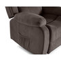 Voir la diapositive 4 : BEST MOBILIER Armand - fauteuil relax électrique en velours côtelé