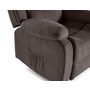 Voir la diapositive 4 : BEST MOBILIER Armand - fauteuil relax électrique en velours côtelé