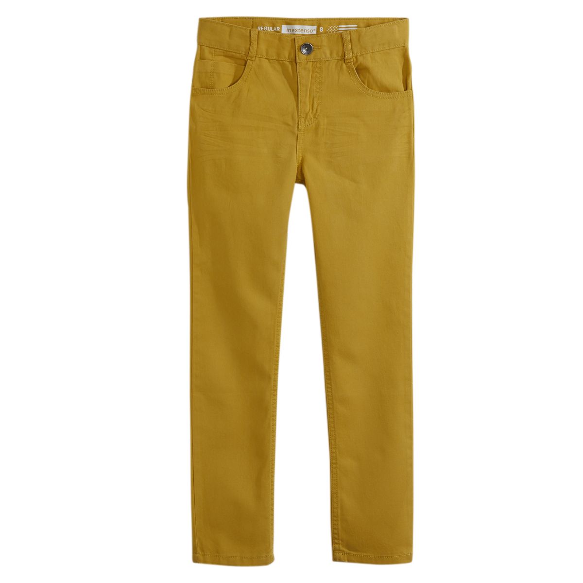 INEXTENSO Pantalon en twill 5 poches garçon