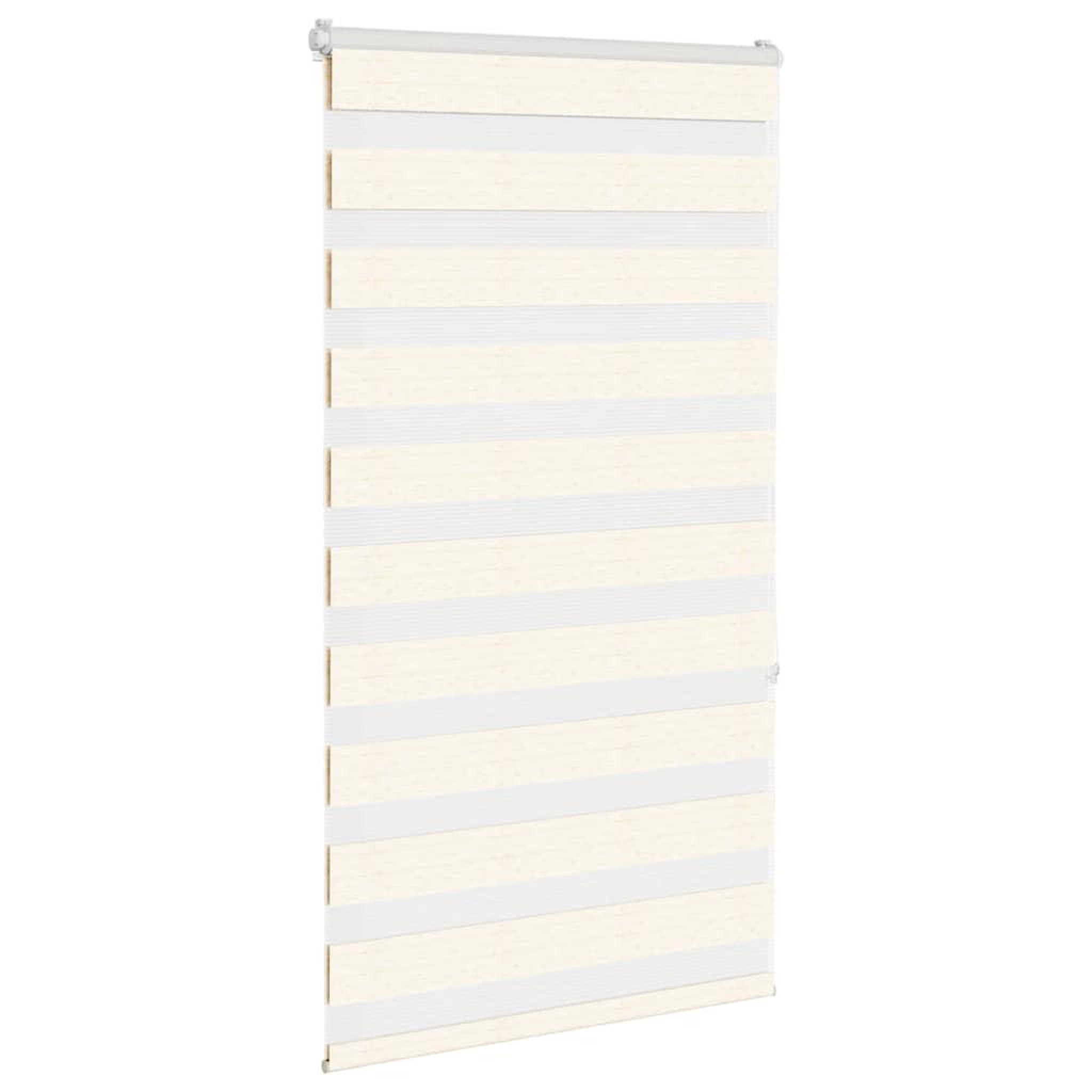 Voir la diapositive 3 : VIDAXL Store zebre beige marbre largeur du tissu 70,9 cm polyester