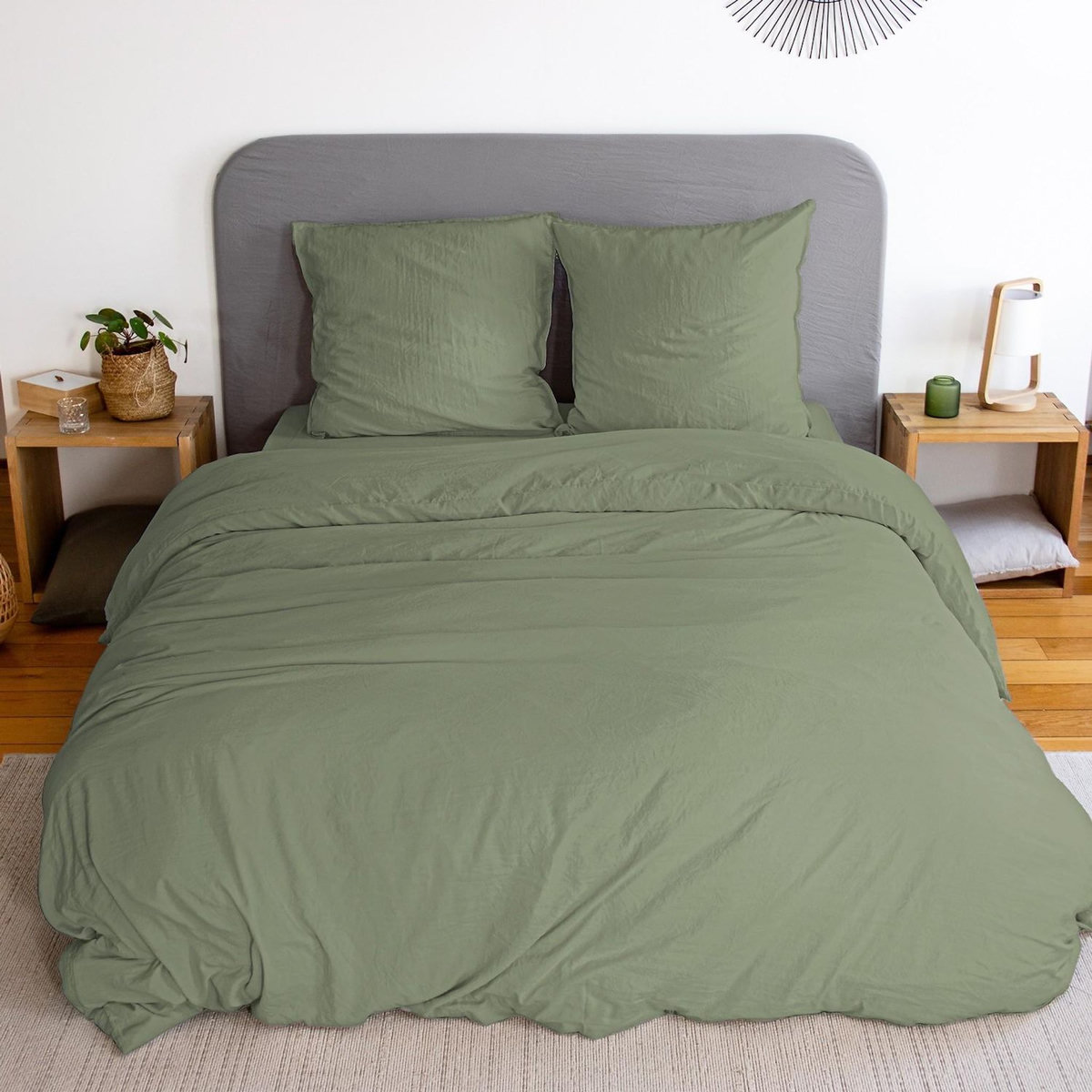 Home collection Parure microfibre lavee