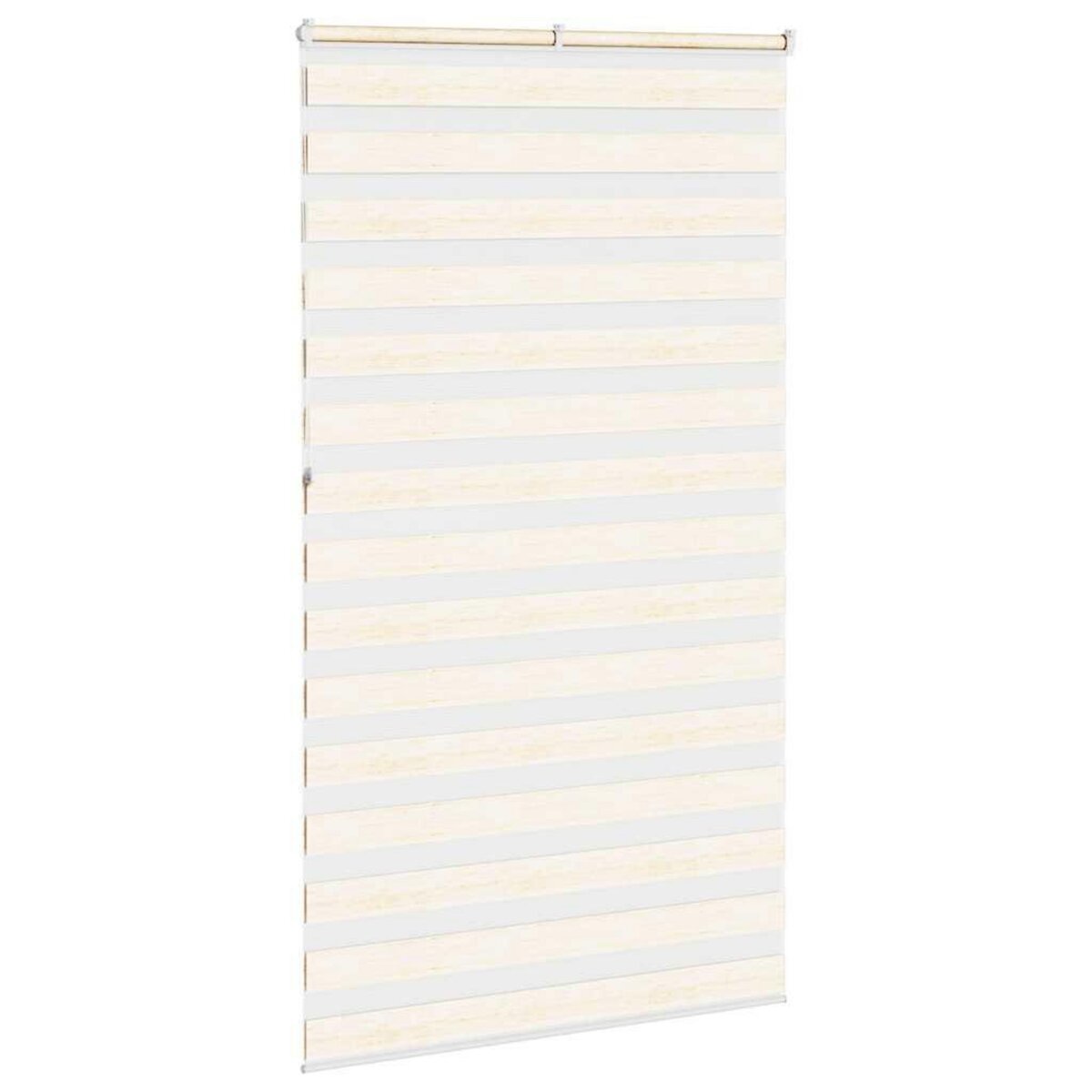 VIDAXL Store zebre beige marbre largeur du tissu 115,9 cm polyester