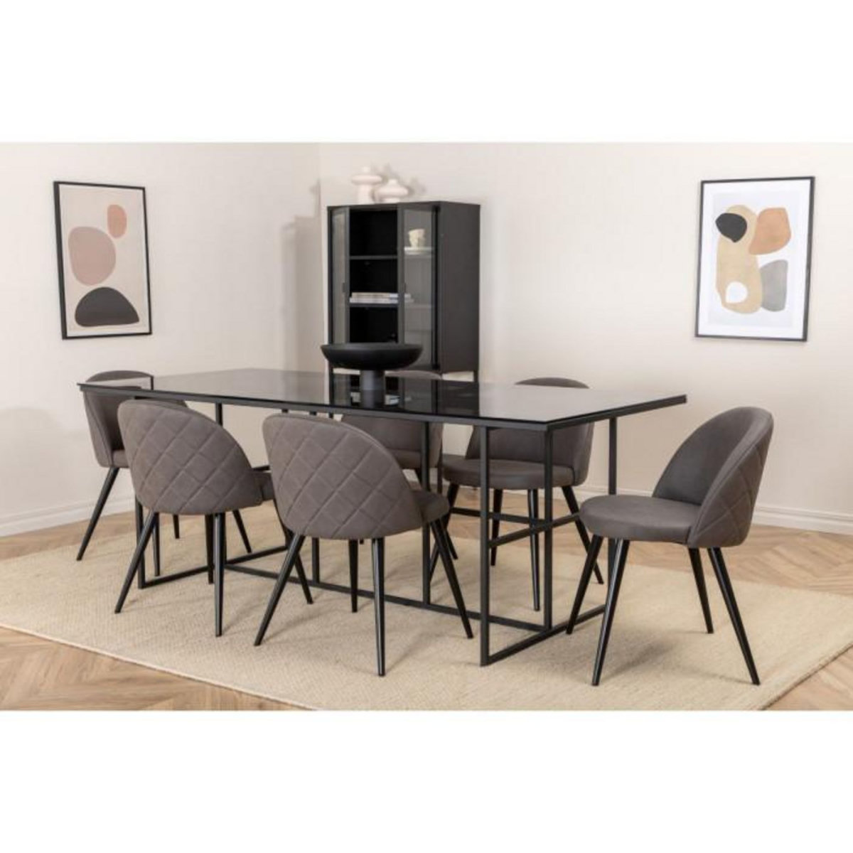 Paris Prix Table à Manger Design  Leif  200cm Noir