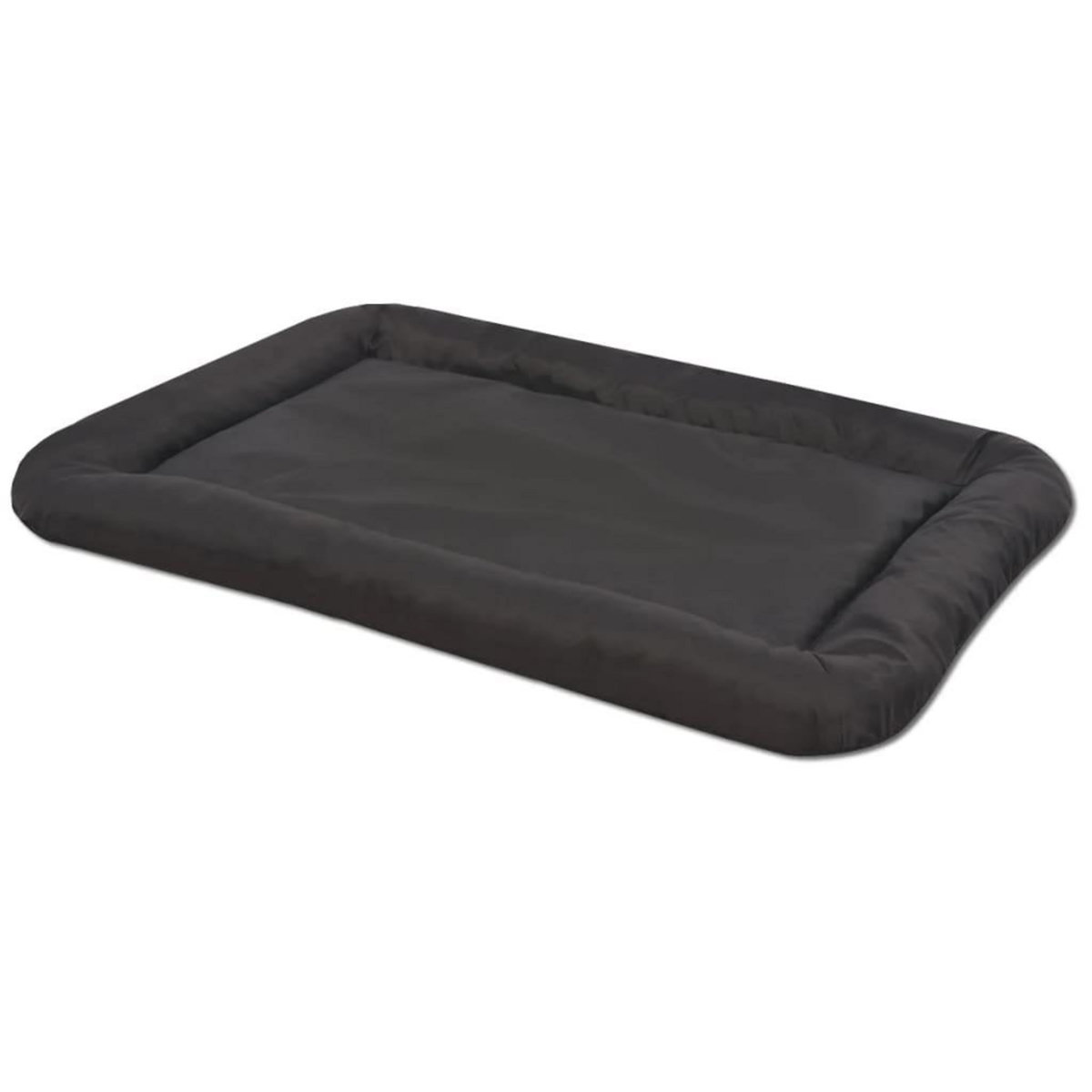 VIDAXL Matelas pour chiens Taille L Noir