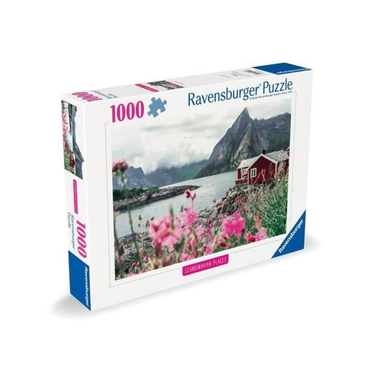 RAVENSBURGER Ravensburger-Puzzle 1000p-Reine, Lofoten, Norvege (Highlights)-Adultes & enfants-Des 14 ans-Puzzle de qualité supérieure-12000
