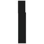 Voir la diapositive 4 : VIDAXL Armoire de tete de lit Noir 180x19x103,5 cm