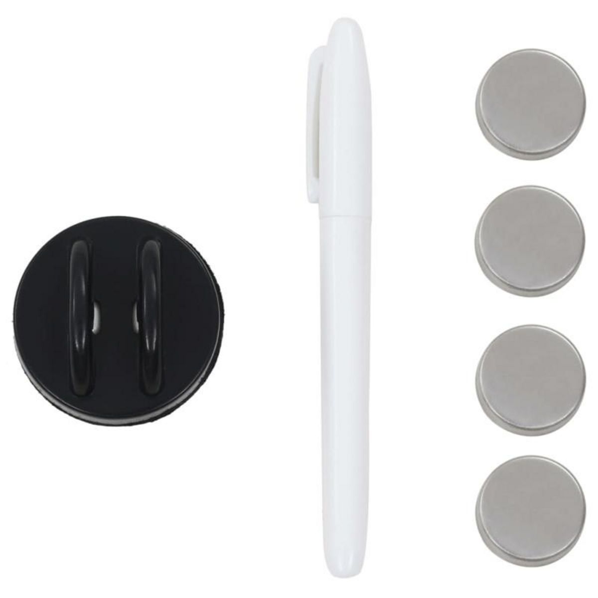 VIDAXL Tableau noir magnétique mural Verre 50x50 cm