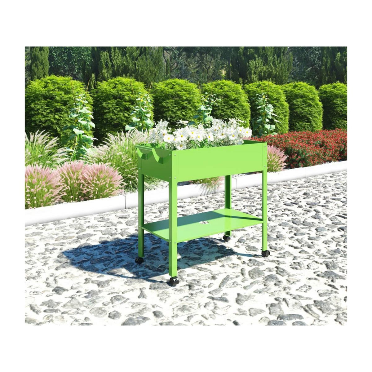 Habitat et Jardin Table de rempotage  Hibiscus  - 82 x 43 x 83 cm - Vert