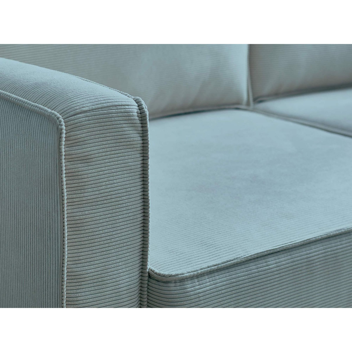 LISA DESIGN Jake - canapé 3 places - convertible - en velours côtelé