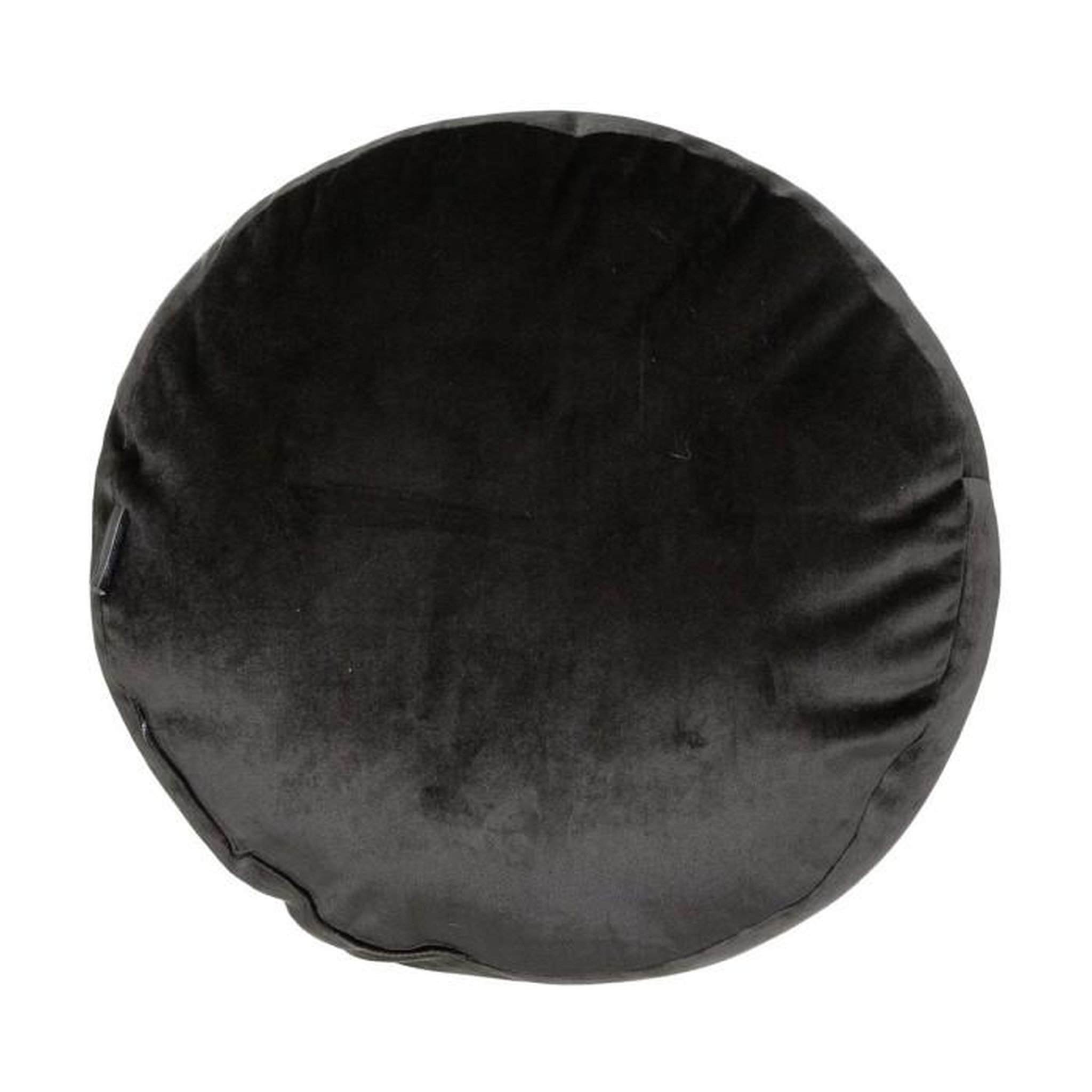Voir la diapositive 2 : ATMOSPHERA Coussin de Sol Velours Tressé  Suite  40cm Gris