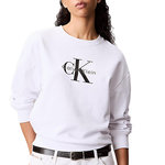 CALVIN KLEIN JEANS Sweat  Femme Calvin Klein Jeans  V047B234G. Coloris disponibles : Blanc