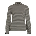 Vila Pull /Blanc Femme Vila Visabia. Coloris disponibles : Noir