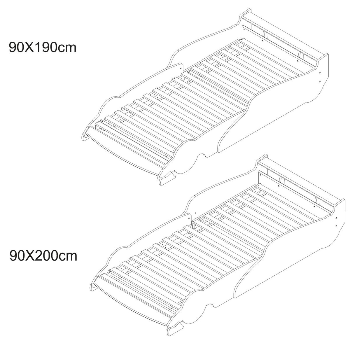 Lit extensible GRAND PRIX