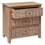 Voir la diapositive 2 : ATMOSPHERA Commode Shirel 3 tiroirs - Bois
