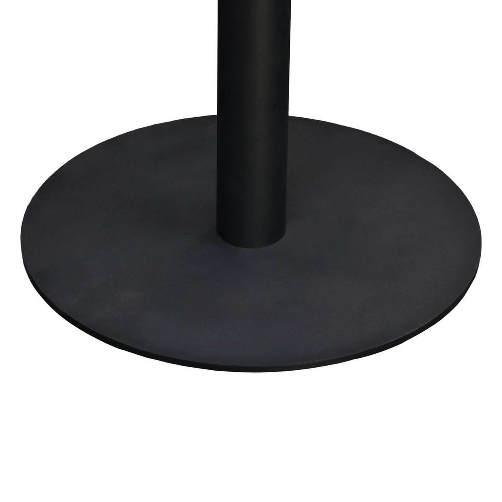 Voir la diapositive 3 : ATMOSPHERA Table de Bar Ronde  Voluto  100cm Naturel & Noir