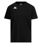 KAPPA T Shirt  Homme Kappa Brizzo. Coloris disponibles : Noir