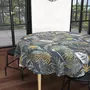 SOLEIL D'OCRE Nappe ronde anti-tâches 180 cm TROPIC, par Soleil d'ocre