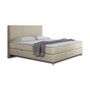 Voir la diapositive 3 : BEST MOBILIER Rafaela - lit boxspring - 140x200 - coffres et surmatelas inclus - en velours