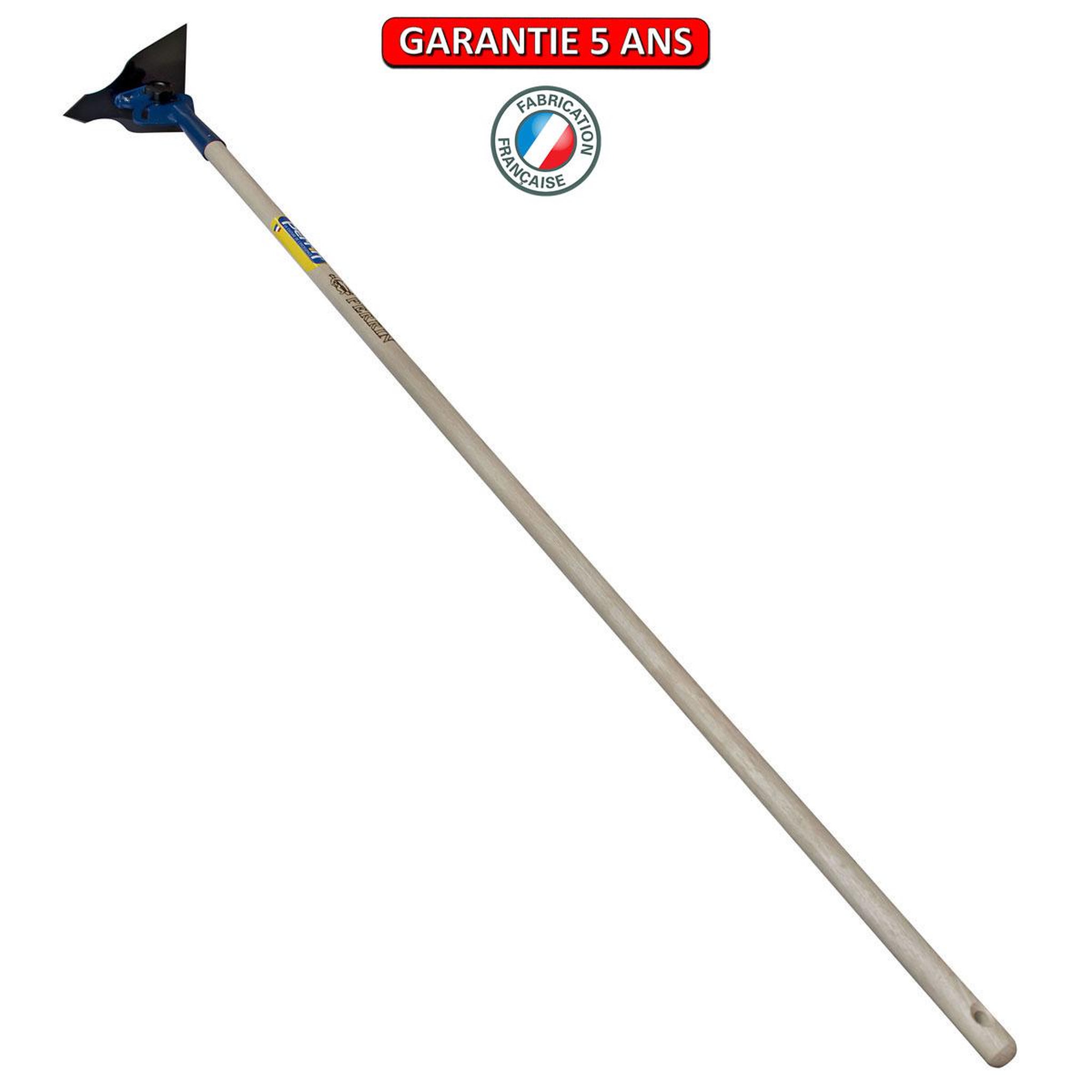 OUTILS PERRIN Bineuse 1 lame - manche bois 150 cm - outil de désherbage