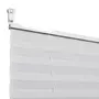 VIDAXL Store plisse 100x125 cm Blanc