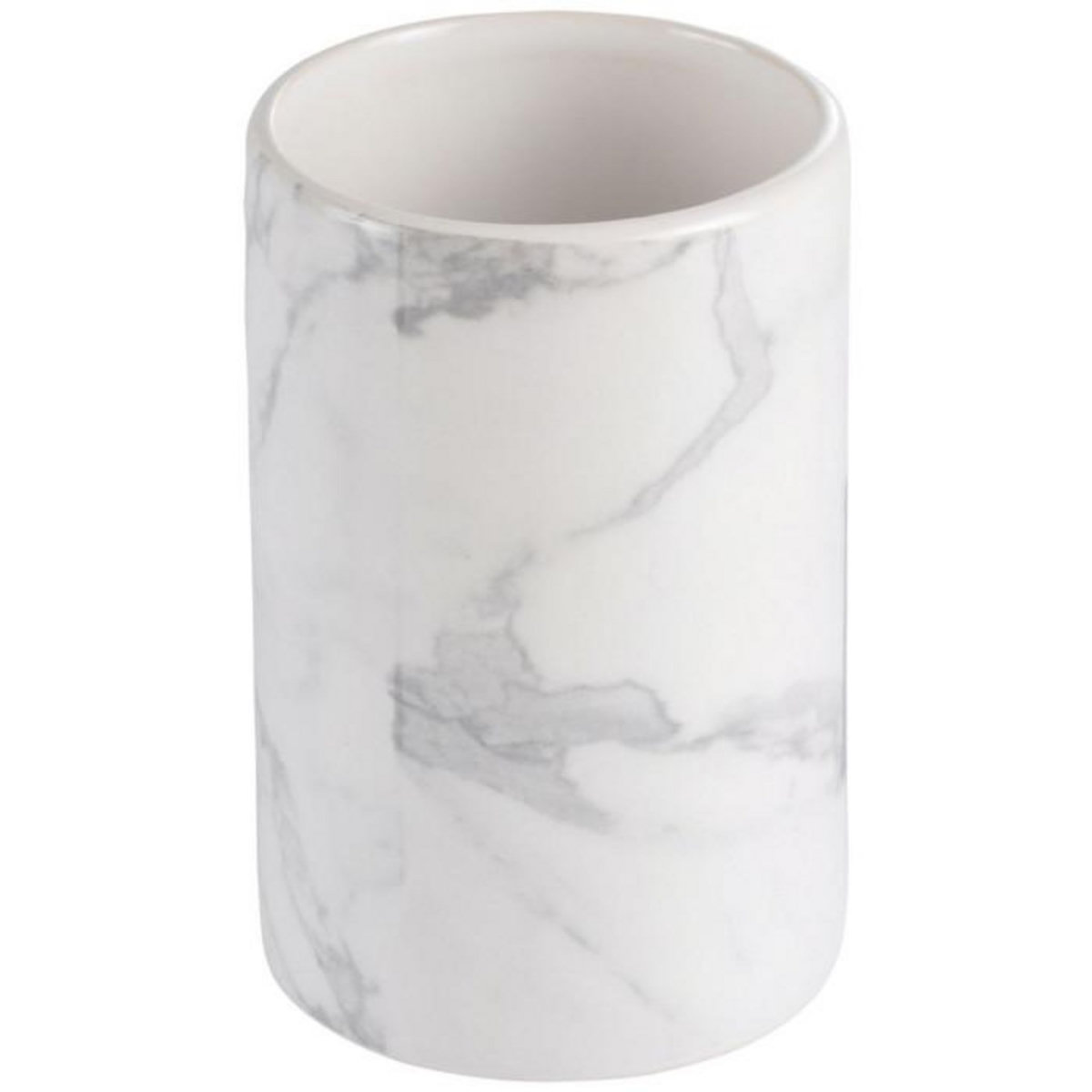 Paris Prix Gobelet Céramique  Effet Marbre  11cm Blanc