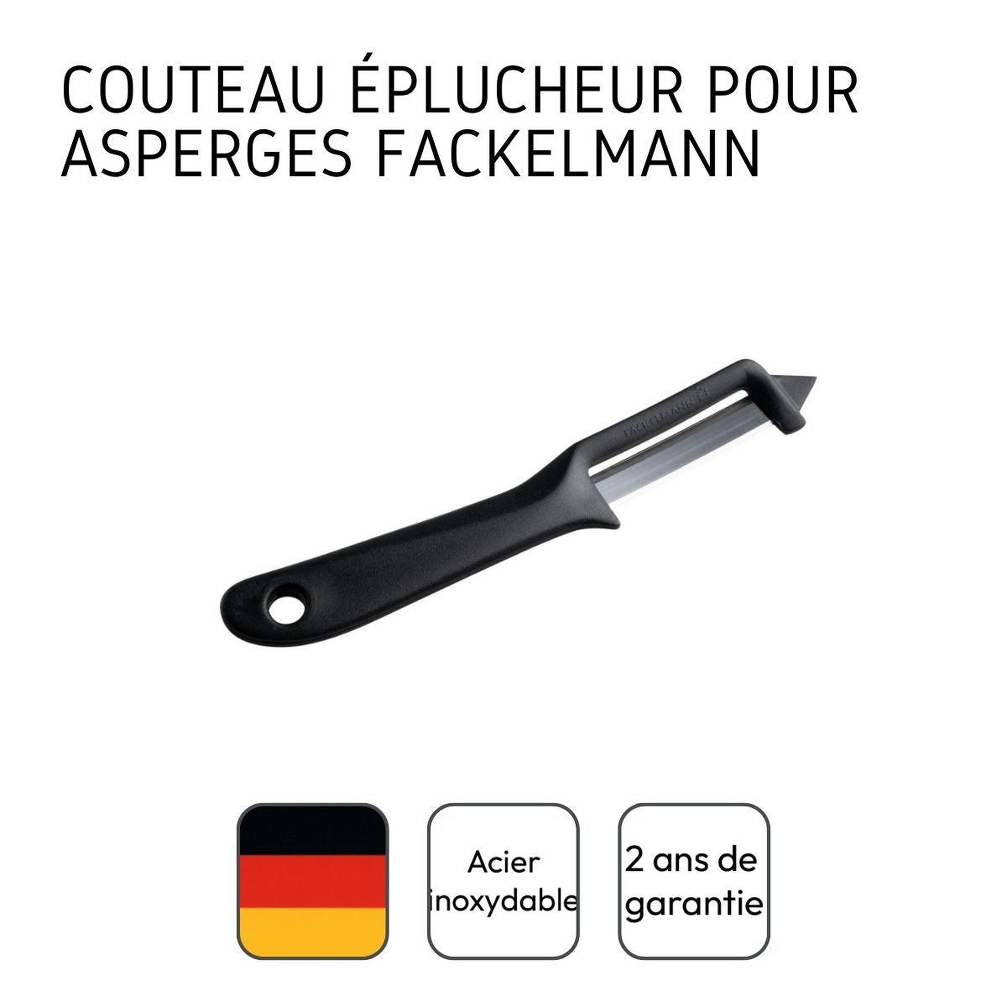 Voir la diapositive 4 : Fackelmann Eplucheur multifonction pour légumes18 cm fackelmann divers