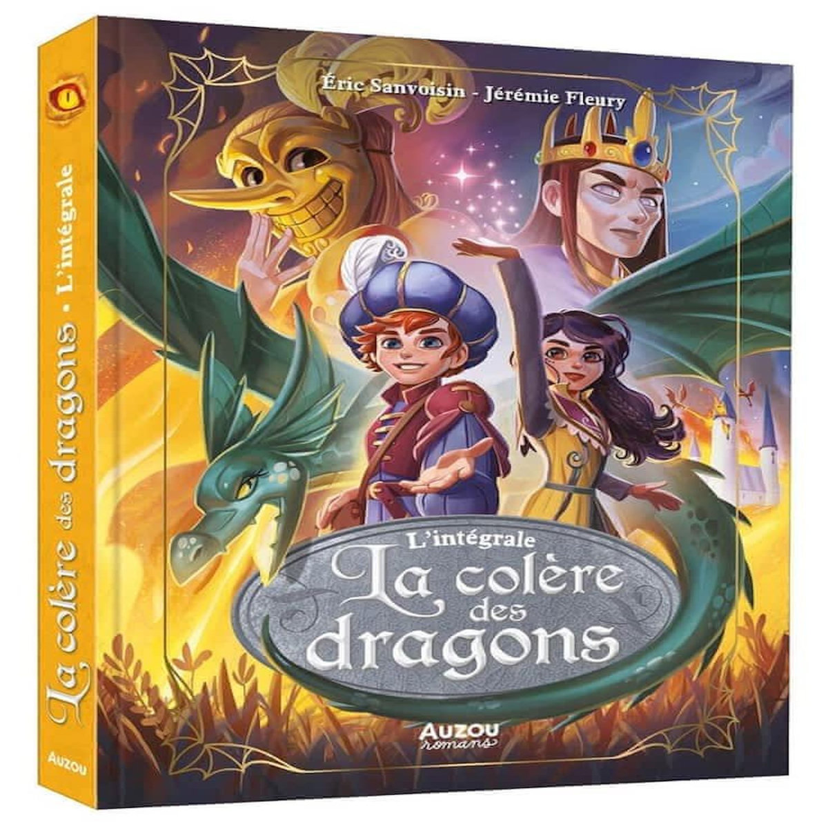 LA COLERE DES DRAGONS INTEGRALE , Sanvoisin Eric