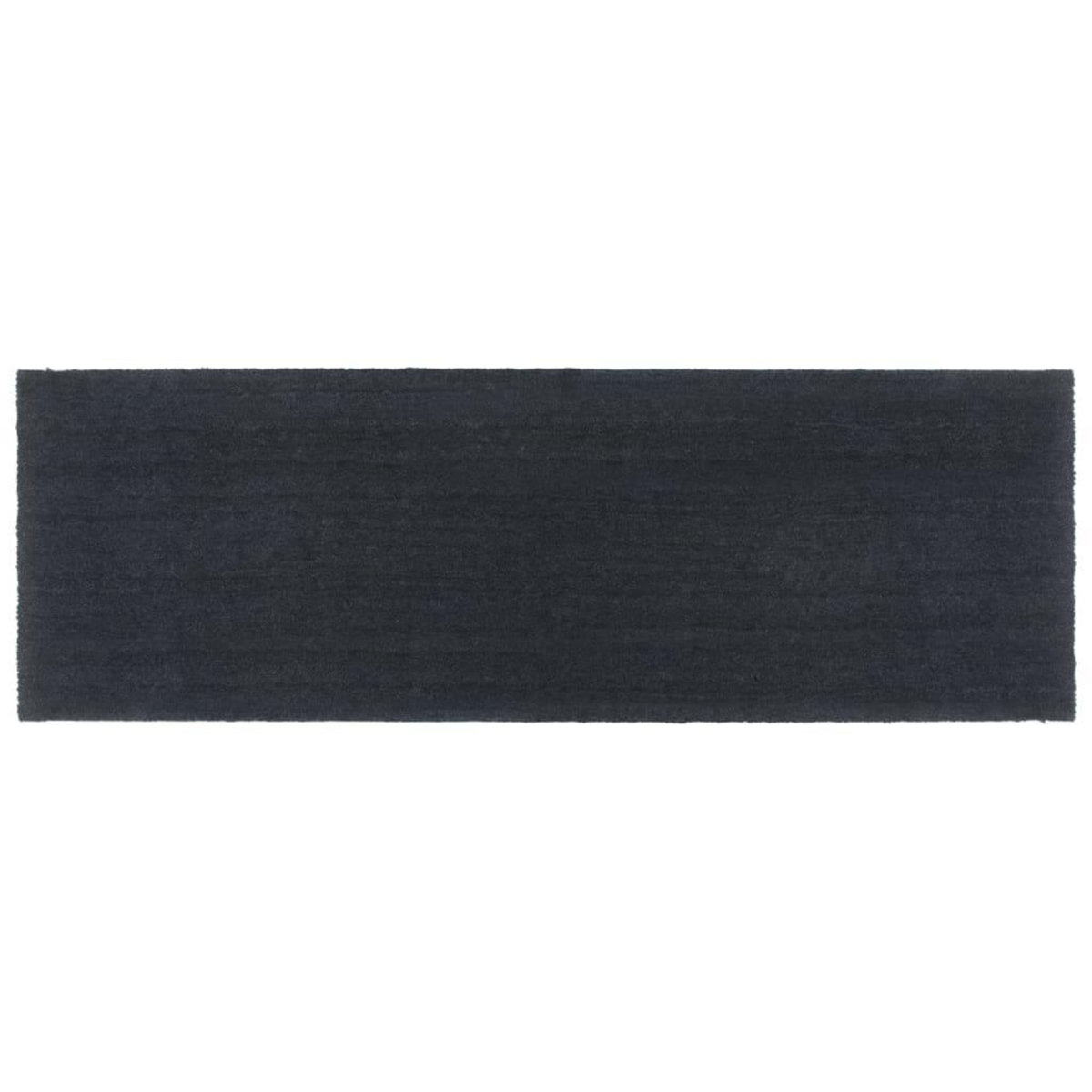 VIDAXL Tapis de porte gris fonce 100x300 cm fibre de coco touffete