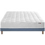Voir la diapositive 1 : IDLITERIE Ensemble literie : matelas à ressorts ODYSSEE et mémoire de forme avec sommier - Qualité française