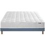 Voir la diapositive 1 : IDLITERIE Ensemble literie : matelas à ressorts ODYSSEE et mémoire de forme avec sommier - Qualité française