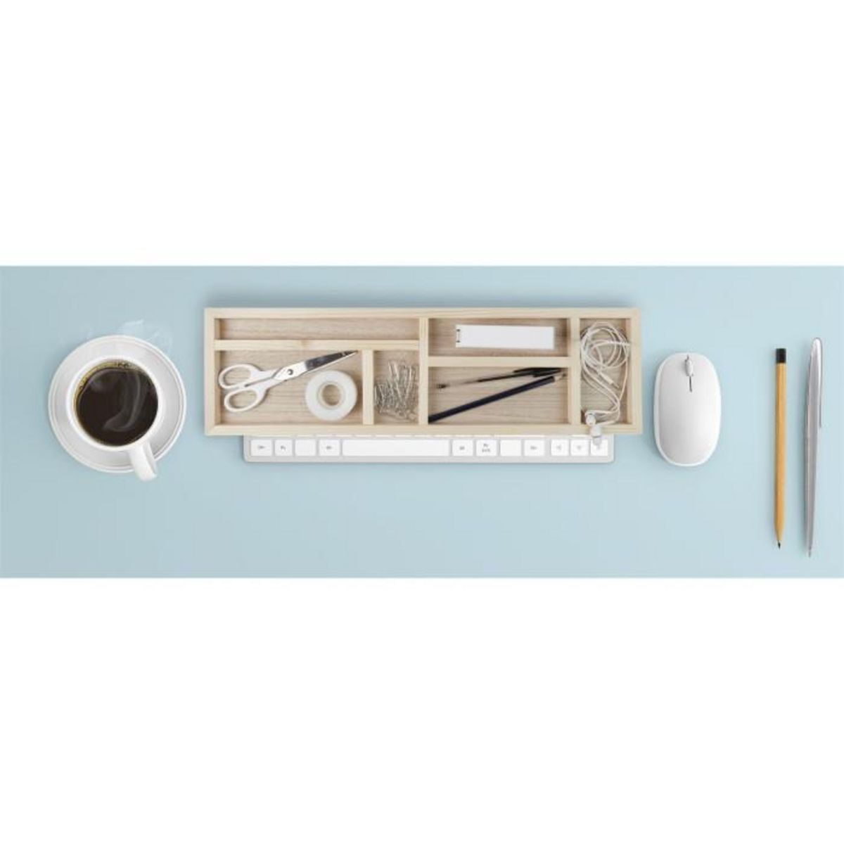 Paris Prix Plateau Organisateur  Bureau  52cm Naturel