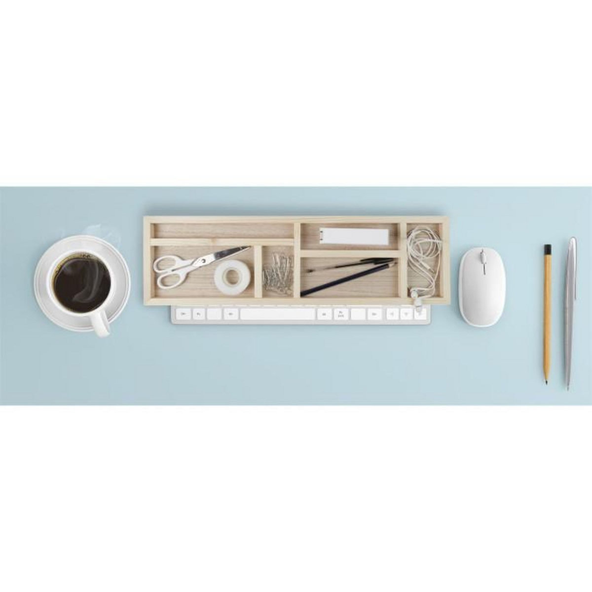 Paris Prix Plateau Organisateur  Bureau  52cm Naturel