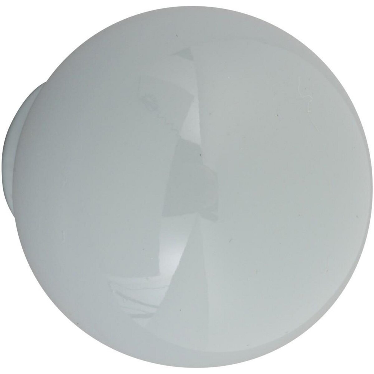 CENTRALE BRICO Bouton de meuble Boule abs brillant H.29 x l.28 x P.28 mm