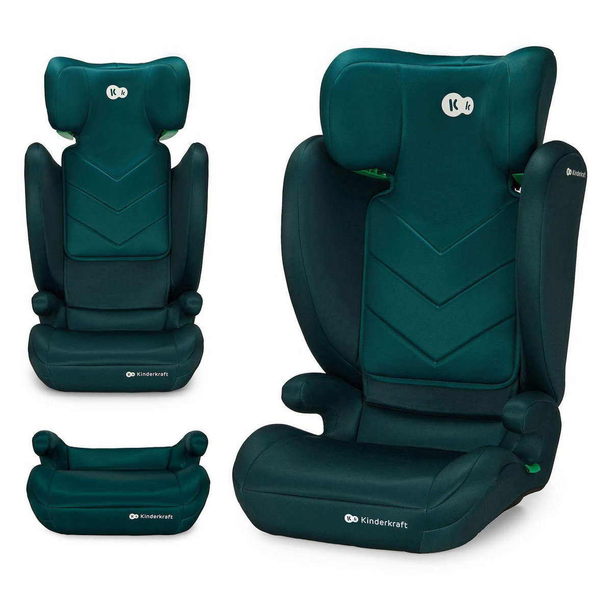 KINDERKRAFT Siège auto évolutif rehausseur 2en1 I-SPARK i-Size 100-150 cm