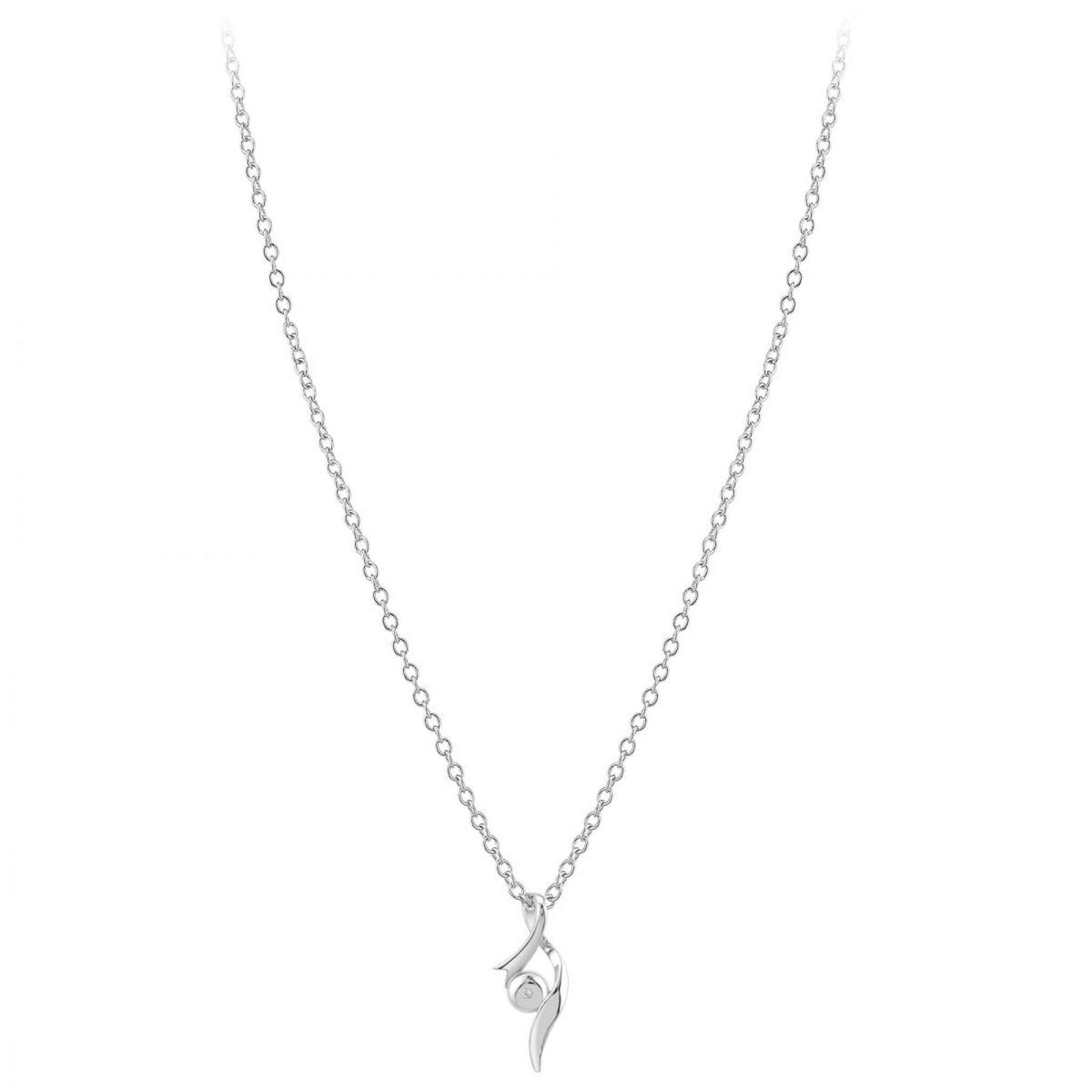 Voir la diapositive 3 : SC CRYSTAL Collier SC Crystal orné d'un véritable diamant blanc