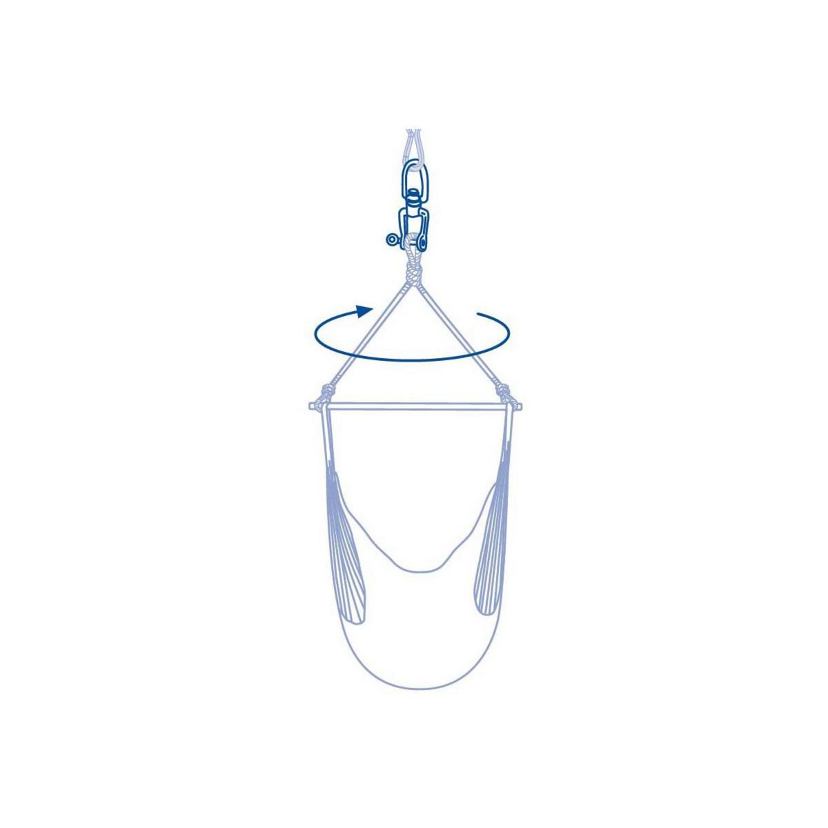 Amazonas Attache Swivel pour siège suspendu - Amazonas