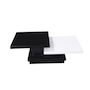 Voir la diapositive 2 : Habitat et Jardin Table basse  Zen  - 141,5 x 75 x 30 cm - Noir/Blanc