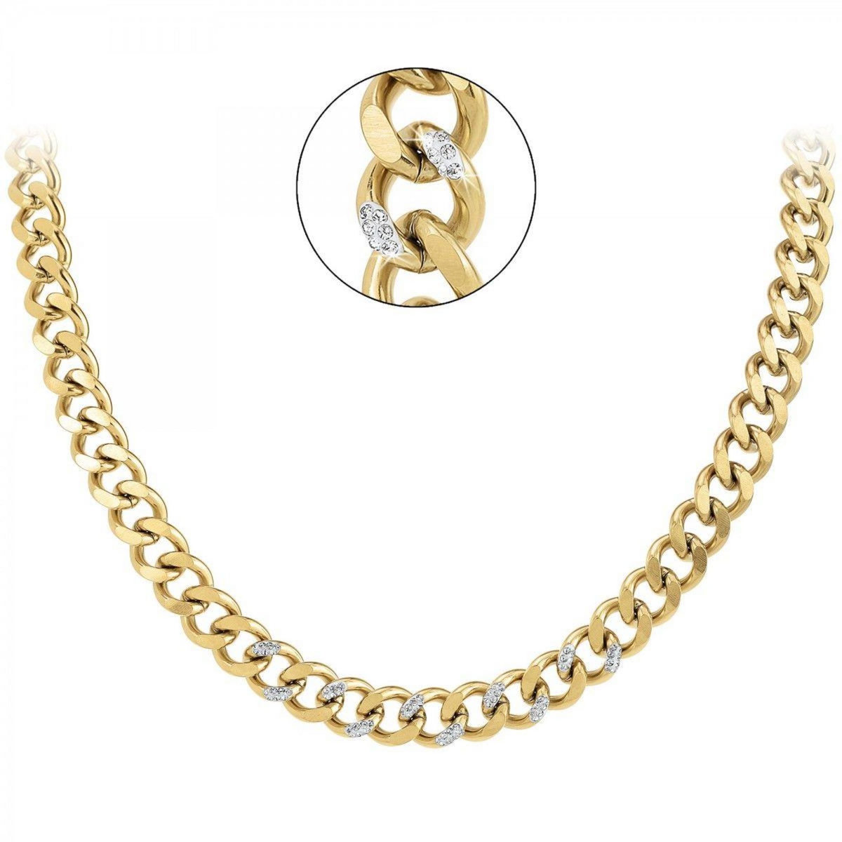 SC BOHEME Collier SC Bohème orné de Cristaux scintillants