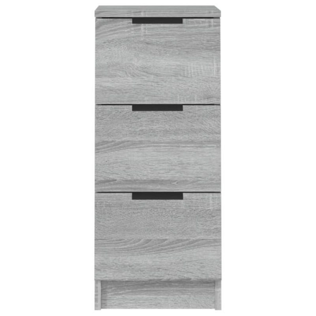 VIDAXL Buffet Sonoma gris 30x30x70 cm Bois d ingénierie