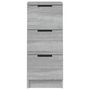 Voir la diapositive 6 : VIDAXL Buffet Sonoma gris 30x30x70 cm Bois d ingénierie