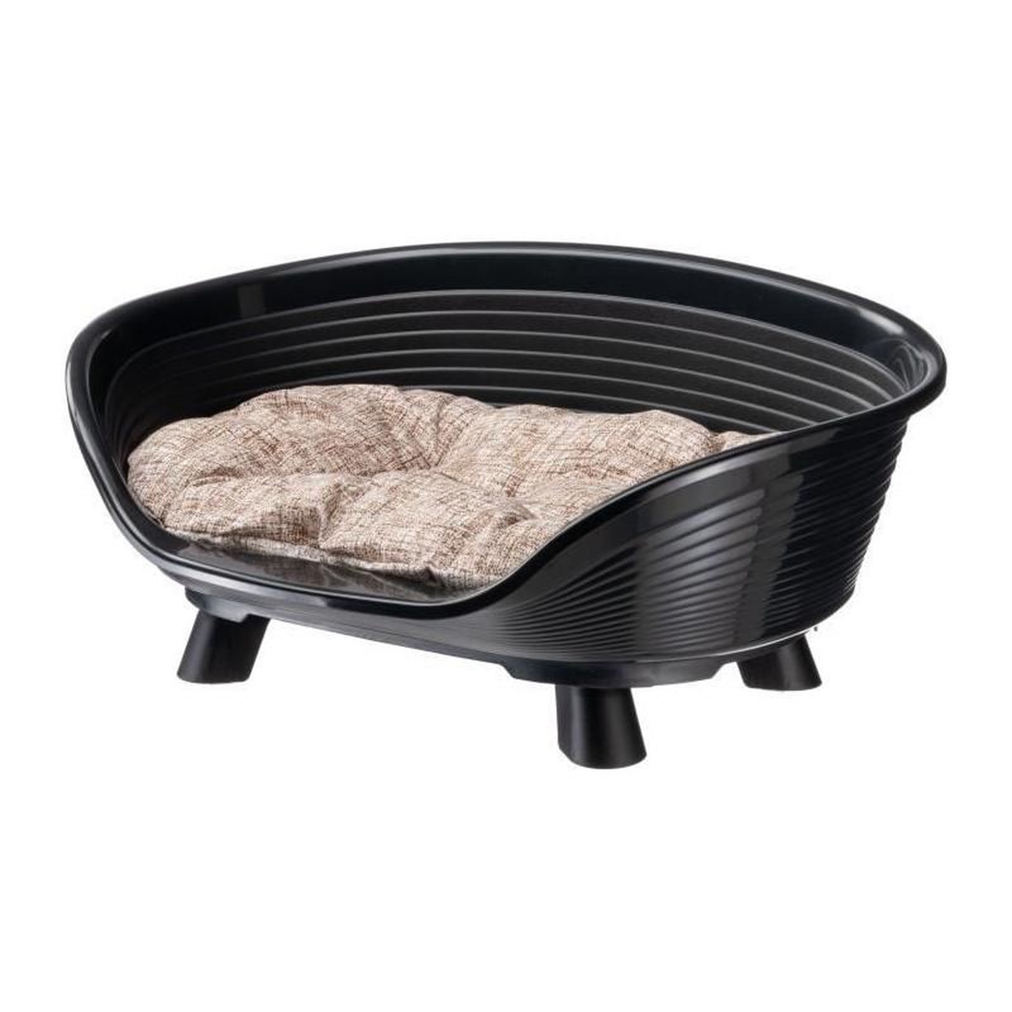 Voir la diapositive 2 : Ferplast Corbeille - FERPLAST - THRONE 4 - Avec coussin relax - Noir