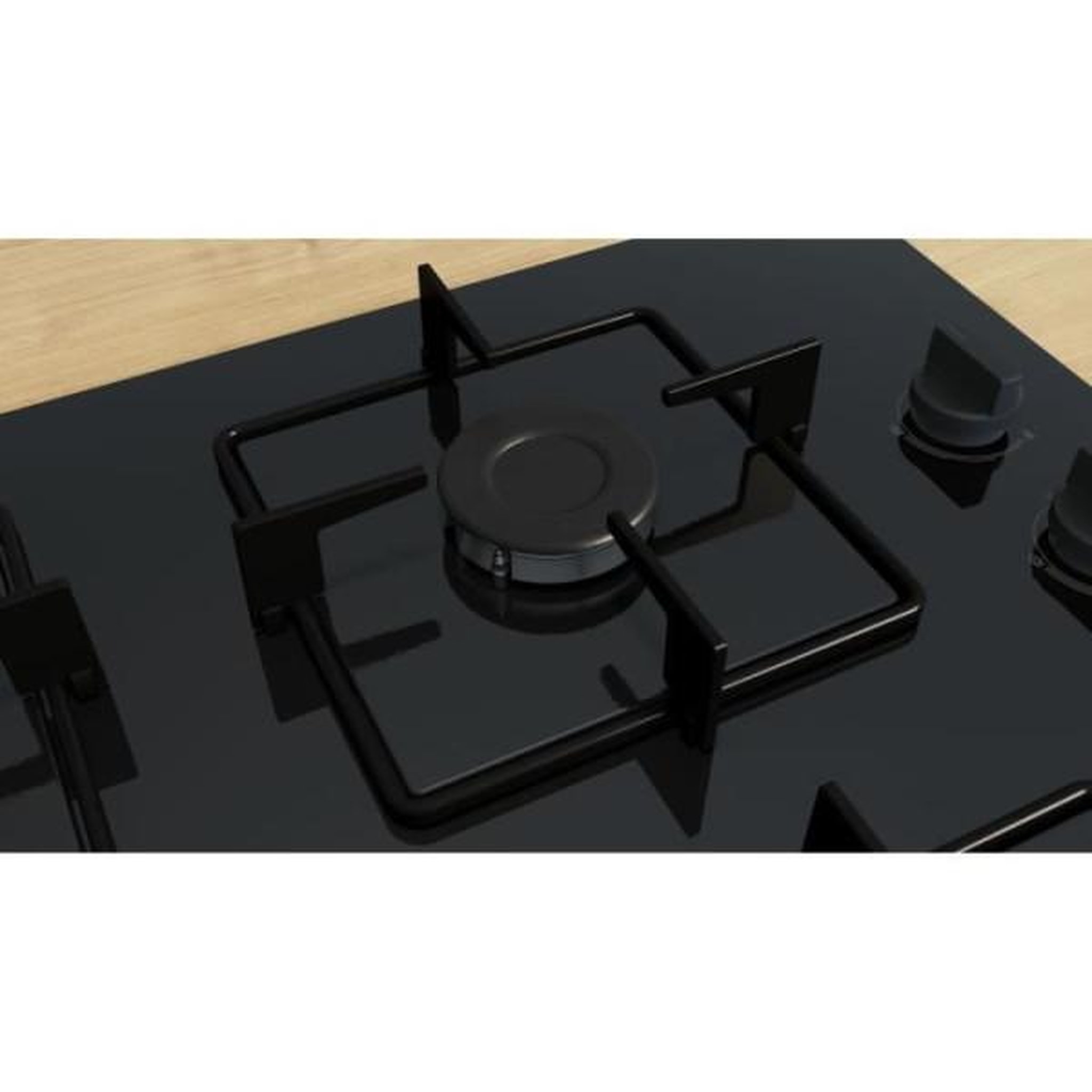 Voir la diapositive 3 : BOSCH Table de cuisson gaz 60cm 4 feux - POP6B6K30