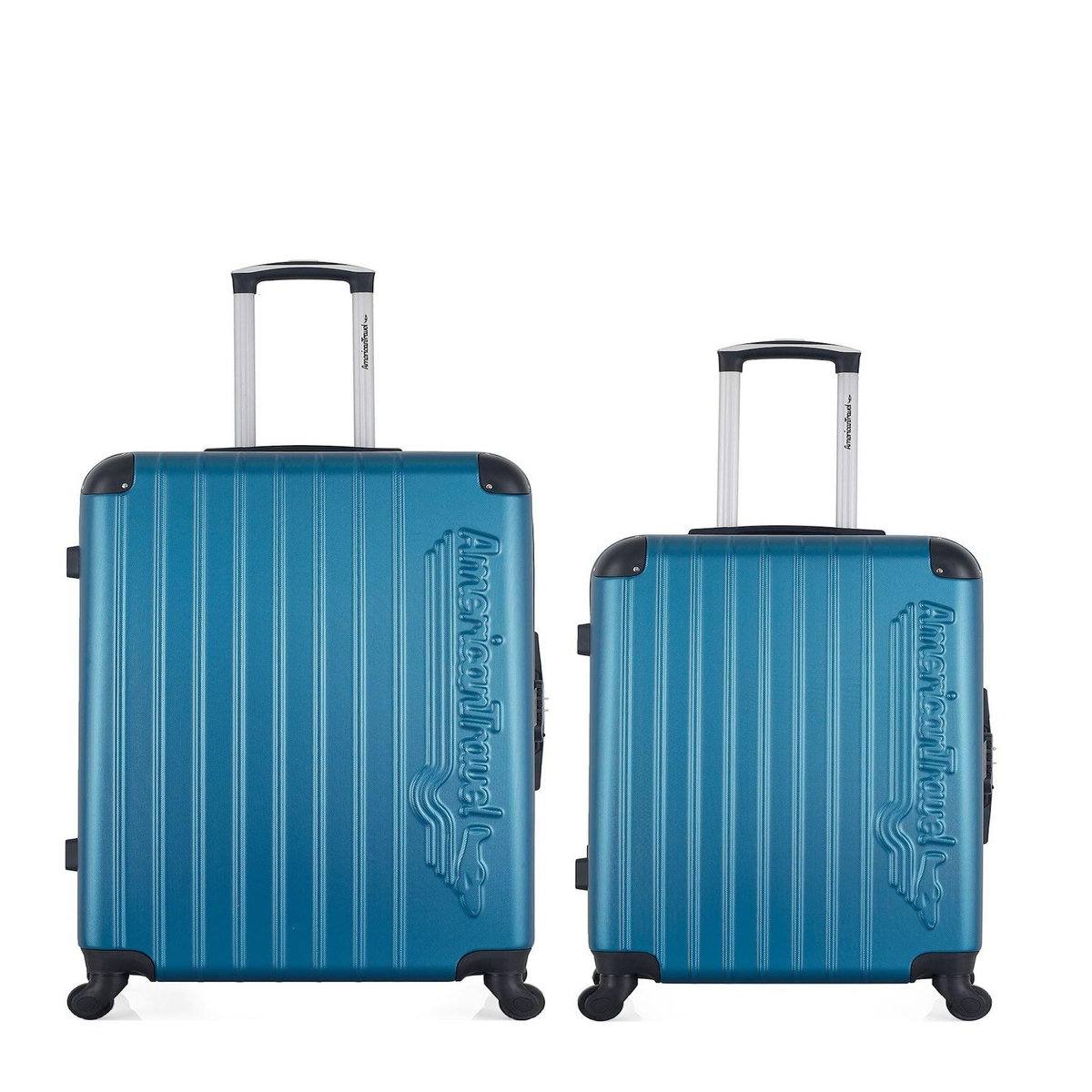 AMERICAN TRAVEL AMERICAN TRAVEL - Lot de 2 - Valises grand format et weekend BUDAPEST
